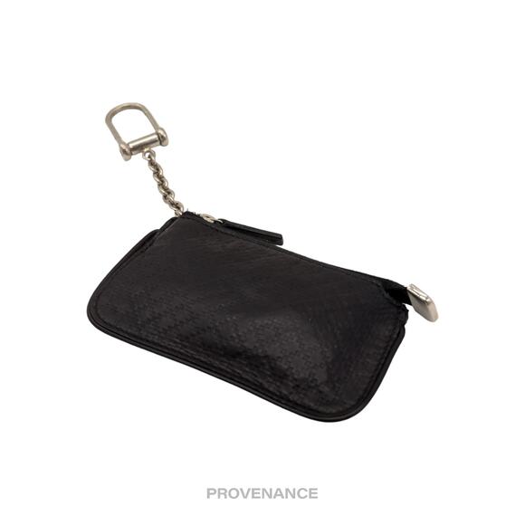 🔴 Gucci Key Pouch Cles - Black Diamante Leather - Picture 3 of 6